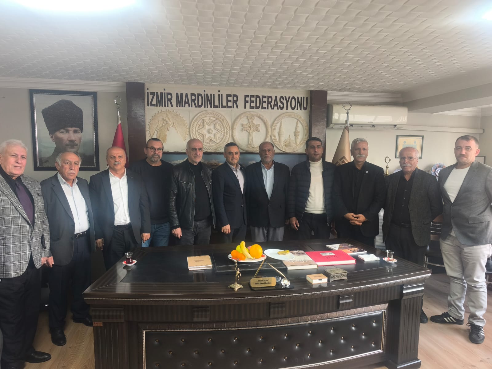 Sn. Özgür TOPAÇ ve Sn. Kemal DAĞTEKİN’i Federasyonumuzda Ağırladık.