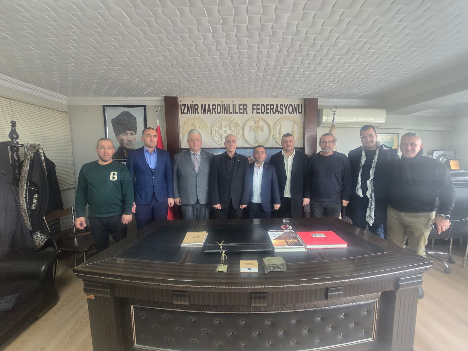 MHP Konak İlçe Başkanı ve Kemeraltı Dernekleri Başkanlarını Ağırladık